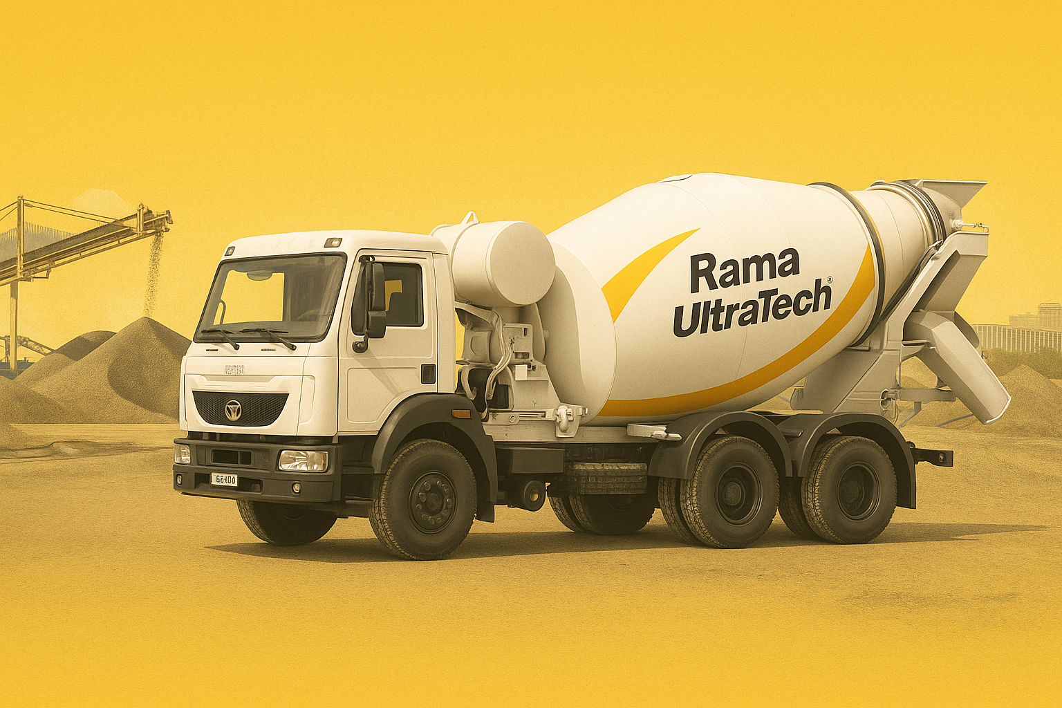 Rama Ultratech concrete mixer truck